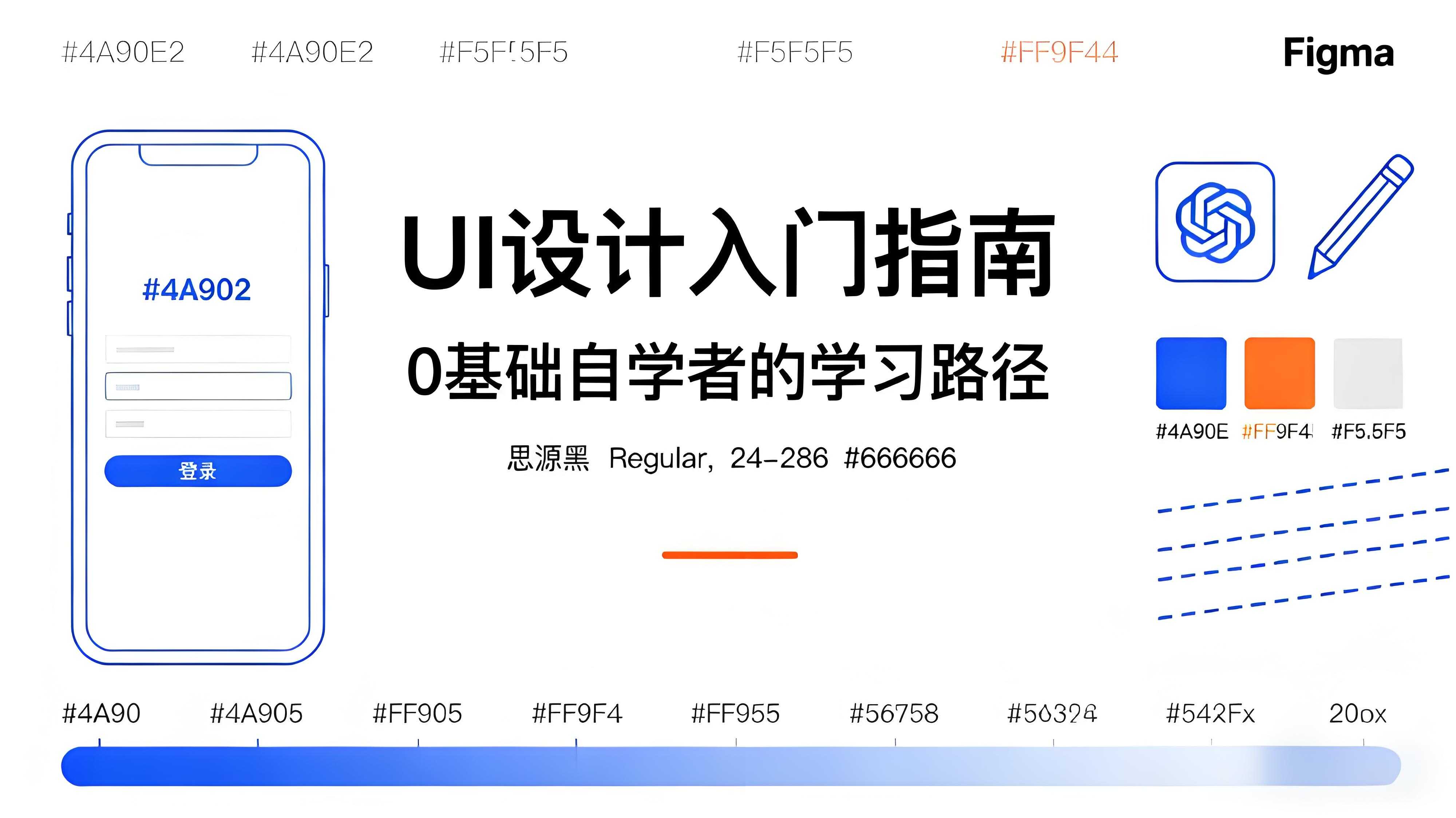 0 基础自学UI设计路径